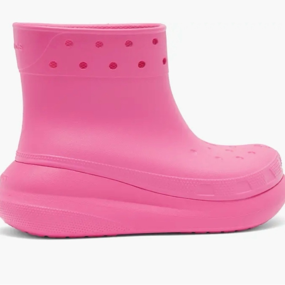 BNWT CROCS Crush Platform Waterproof Boots $80 pink - Picture 6 of 9